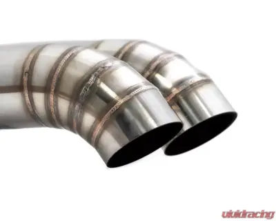 Megan Racing Muffler Delete Dual 3" Stainless Turndown Tips Universal - MR-UT-FD-D3