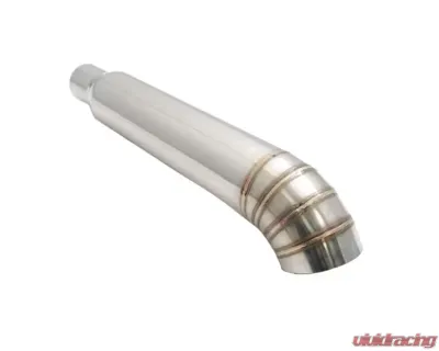 Megan Racing Muffler Delete Single 3" to 4" Stainless Turndown Tip Universal - MR-UT-FD-S4