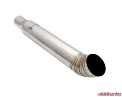 Megan Racing Muffler Delete Single 3" to 4" Stainless Turndown Tip Universal - MR-UT-FD-S4