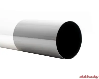 Megan Racing Universal Muffler Delete Single 3" to 4" Black Chrome Straight Tip - MR-UT-S4-BC