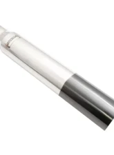 Megan Racing Universal Muffler Delete Single 3" to 4" Black Chrome Straight Tip                                     - MR-UT-S4-BC - Image 3
