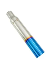 Megan Racing Universal Muffler Delete Single 4" Burnt Blue Tip                                     - MR-UT-S4-BT - Image 2