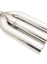 Megan Racing Universal Muffler Delete Triple 3" Stainless Straight Tips Universal                                     - MR-UT-TR3 - Image 3