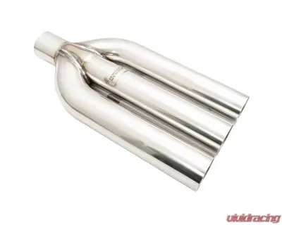 Megan Racing Universal Muffler Delete Triple 3" Stainless Straight Tips Universal - MR-UT-TR3