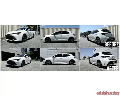 Megan Racing EZII Series Coilovers Toyota Corolla Hatchback 2018+ - MR-CDK-TCE-AT-EZII