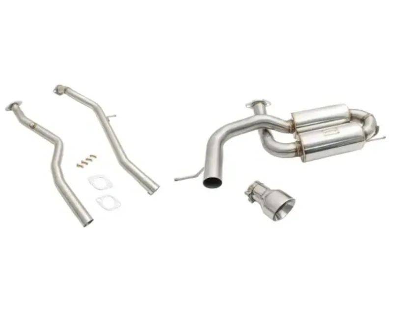 Megan Racing Catback Exhaust System V3 Muffler Section Mazda MX-5 2016+ - LW-CBS-MMX515-V3-R