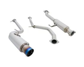 Megan Racing Exhaust System Blue Titanium Tip Type DS Scion tC 2011+
