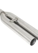 Megan Racing Universal 3" VIP Straight Exhaust Tip Blast Pipe Style                                     - LW-UT-D3 - Image 2