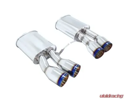 Megan Racing Supremo Exhaust System Burnt Rolled Tips BMW M6 2013-2019 - MR-ABE-BF13M6-VO