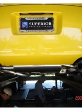 Megan Racing OE-RS Series Catback Exhaust System Blue Titanium Tips Nissan 350Z                                     - MR-CBS-350Z-BT - Image 4
