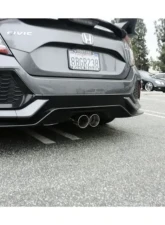 Megan Racing Catback Exhaust System Stainless Honda Civic 2016+                                     - MR-CBS-HC16T - Image 4