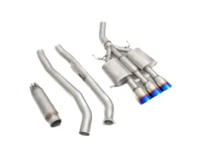 Megan Racing Catback Exhaust System Burnt Tips Honda Civic Type-R 2017+