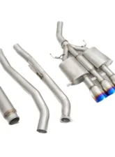 Megan Racing Catback Exhaust System Burnt Tips Honda Civic Type-R 2017+                                     - MR-CBS-HC17R-BT - Image 4