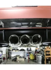 Megan Racing Catback Exhaust System Burnt Tips Honda Civic Type-R 2017+                                     - MR-CBS-HC17R-BT - Image 2