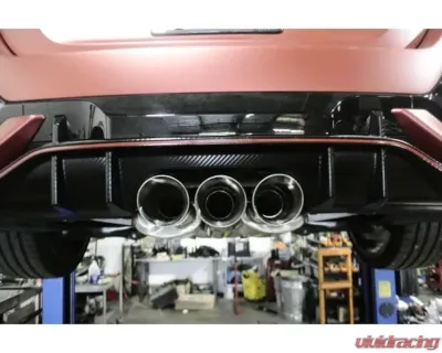 Megan Racing Catback Exhaust System Burnt Tips Honda Civic Type-R 2017+ - MR-CBS-HC17R-BT