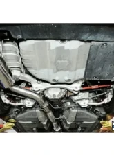 Megan Racing DS-Type Exhaust System Burnt Tip Infiniti G35 2003-2006                                     - MR-CBS-IG024D-BT - Image 3