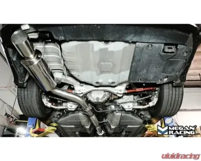 Megan Racing DS-Type Exhaust System Burnt Tip Infiniti G35 2003-2006 - MR-CBS-IG024D-BT