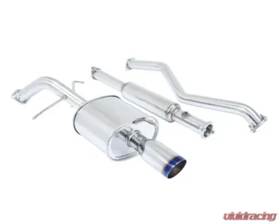 Megan Racing OE-RS Exhaust System Burnt Rolled Tips Mitsubishi Lancer 2002-2006 - MR-CBS-ML02-VO