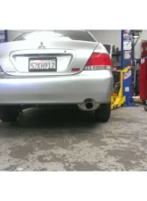 Megan Racing OE-RS Exhaust System Burnt Rolled Tips Mitsubishi Lancer 2002-2006                                     - MR-CBS-ML02-VO - Image 3