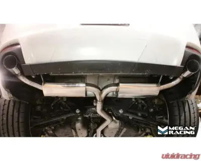 Megan Racing Exhaust System Burnt Tips Mazda RX-8 2009-2013 - MR-CBS-MRX80925-BT
