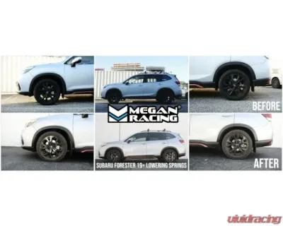 Megan Racing Lowering Springs Subaru Forester 2019+ - MR-LS-SF19