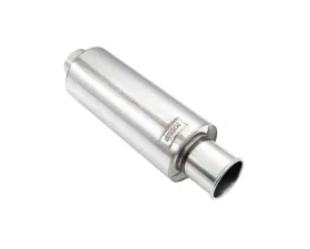 Megan Racing 3in Stainless Steel Universal Exhaust Muffler Roll Tip, 505mm Length