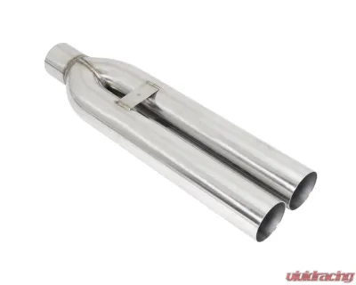 Megan Racing 3 Inch Universal Blast Pipe Weld-On Straight Exhaust Tip, Stainless Steel - LWT-UT-D3