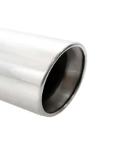 Megan Racing Blast Pipes Style Single Straight Exhaust Tips 3in to 4in Stainless Steel                                     - LWT-UT-S4-V3 - Image 2