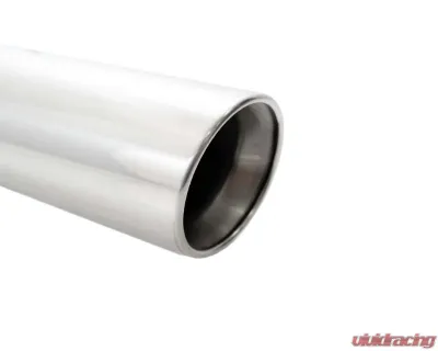 Megan Racing Blast Pipes Style Single Straight Exhaust Tips 3in to 4in Stainless Steel - LWT-UT-S4-V3