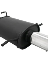 Megan Racing Catback Exhaust for Subaru WRX | STI 2002-2007, 4" Polished Tip, Flat Black Finish                                     - MR-CBS-#A-OEB - Image 2