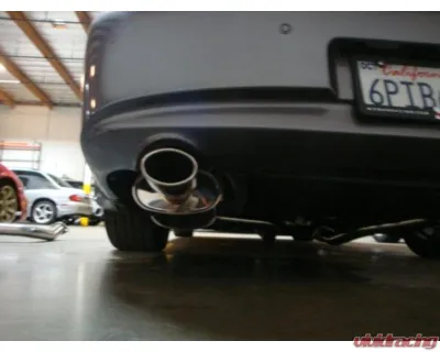 Megan Racing Rear Left OE-RS Catback Exhaust for Infiniti G37 2009-2013, T-304 Stainless Steel - MR-CBS-IG094D-SRT-RL