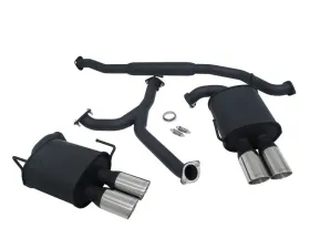 Megan Racing OE-RS Catback Exhaust System for Subaru WRX STI 2011-2014, Quad Tips, T-304 Stainless Steel