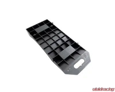 Megan Racing Drive-On Wheel Stopper Ramp, 2.5-Ton Load Capacity, Black Plastic, 50cm x 8cm - MR-RAMP-04