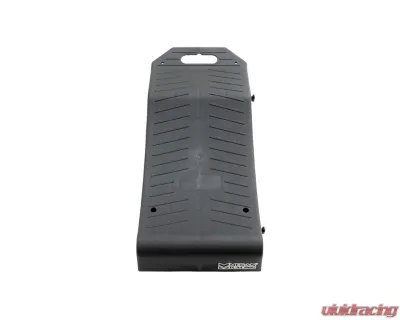 Megan Racing Drive-On Wheel Stopper Ramp, 2.5-Ton Load Capacity, Black Plastic, 50cm x 8cm - MR-RAMP-04