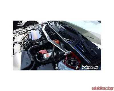 Megan Racing Front Upper Race-Spec Strut Bar Honda Civic 2022+ - MR-SB-HC22FU-1P