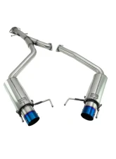 Megan Racing Exhaust System with Burnt Blue Tip for Lexus IS250 | IS350 2006-2013                                     - LW-ABE-LI06DS-BT - Image 2