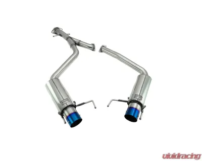 Megan Racing Exhaust System with Burnt Blue Tip for Lexus IS250 | IS350 2006-2013 - LW-ABE-LI06DS-BT