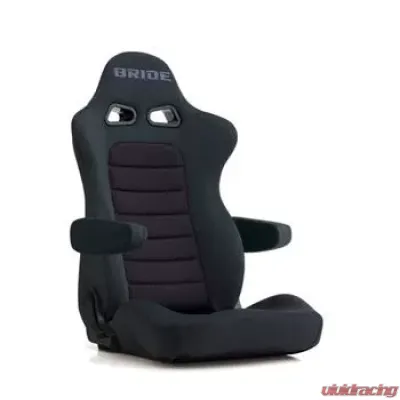Bride Charcoal Gray BE EUROSTER II CRUZ Reclining Seat w/ Seat Heater - E57KSN