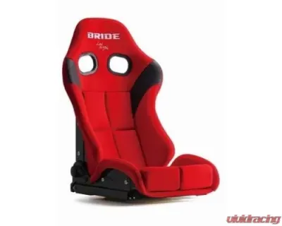 Bride Red STRADIAIII Standard Cushion Silver FRP Shell Reclining Seat - G71BSF