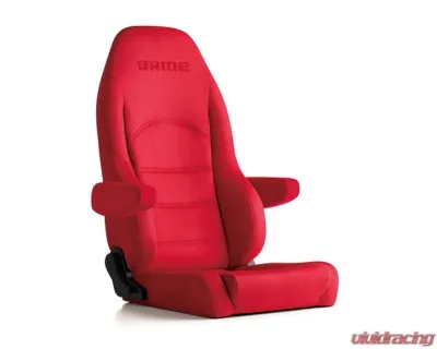 Bride Red BE Digo III Light Cruz Reclining Seat with Heater Seats - D54BSN
