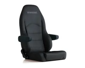 Bride Charcoal Gray BE Digo III Light Cruz Reclining Seat with Heater Seats