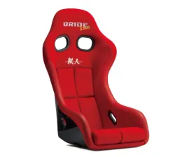 Bride ZETA IV KING Red FRP Full Bucket Seat