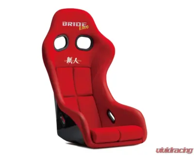 Bride ZETA IV KING Red FRP Full Bucket Seat - HA1RSF