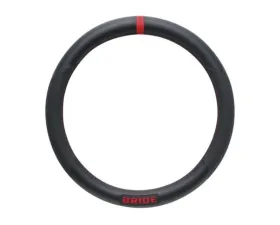 Bride Carbon Style Steering Cover S Type Red Logo
