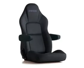 Bride Charcoal Gray STREAMS CRUZ Reclining Seat w/ Heater