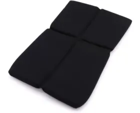 Bride Black Zieg IV Wide Backrest Cushion