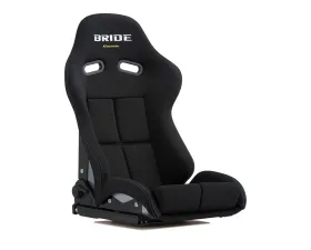 Bride FRP Silver Shell Low Cusion Strada III Classic Black Reclining Seat