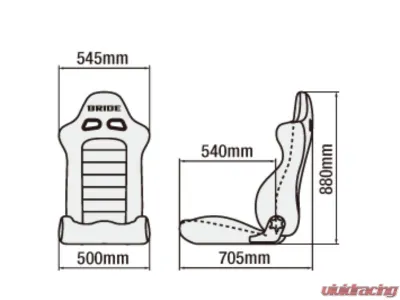 Bride Gradation EUROSTER II KING Reclining Seat - E32DSN