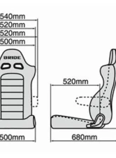 Bride Gradation ERGOSTER Reclining Seat                                     - E64GSN - Image 2