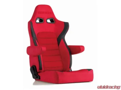Bride Red ERGOSTER Reclining Seat with Heater - E67BSN